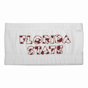 Comfy Layering Chilly Wear ZooZatz Women's Florida State Bandeau - White