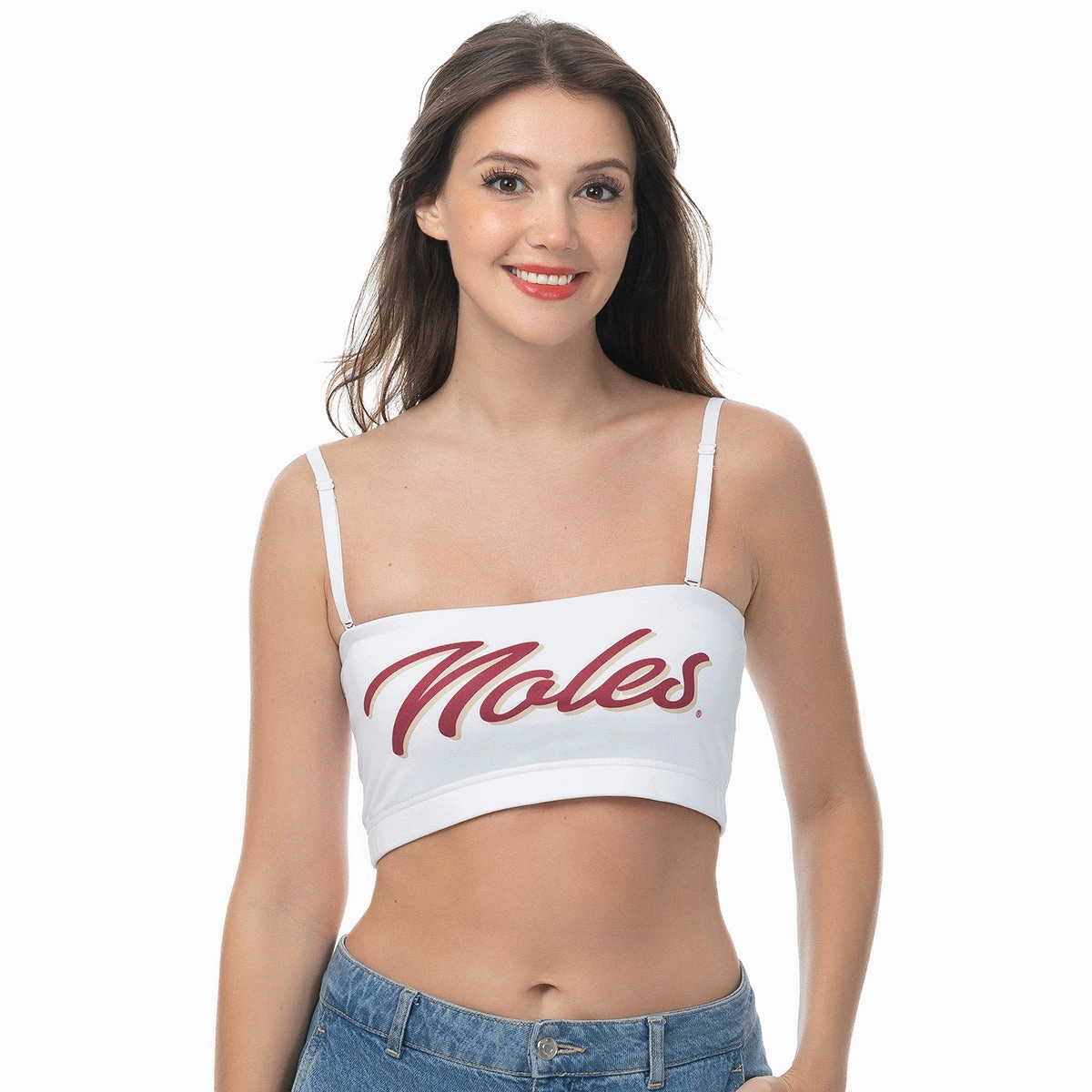 Outdoor Fit Zoozatz Women's Noles Convertable Bralette - White